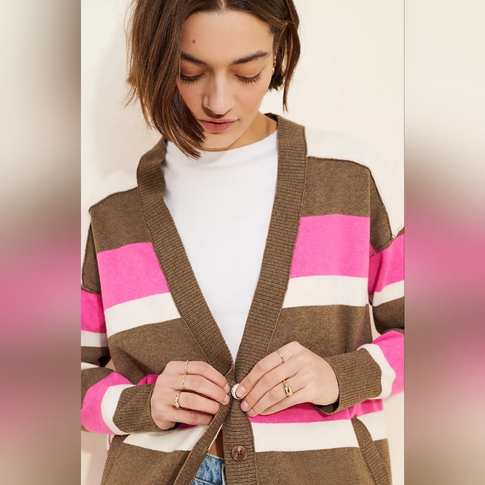 NWOT Free People League Of Her Own Cardigan